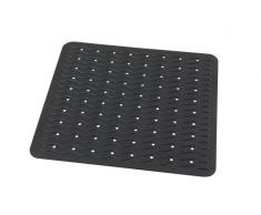 Ridder 684100-350 - Tappetino per doccia Playa, 54 x 54 cm, colore: Nero