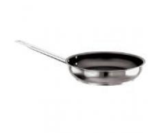 Paderno 11117-28 Padella Antiaderente, in Acciaio Inox, 1 m, 28 cm