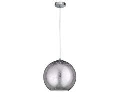 WOFI Spot / lampada, Metallo vetro + metallo., argento, 30 x 30 x 1500 cm, E27