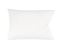 Fleuresse Jil 9400-1000 Federa in Jersey a Trama fitta, 40x80 cm, con Cucitura, 100% Cotone, con Chiusura Lampo