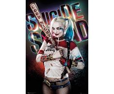 empireposter 740786Â Suicide SquadÂ âÂ Harley Quinn Good NightÂ âÂ Stampa Film Poster, Carta, Multicolore, 91,5Â x 61Â x 0,14Â cm