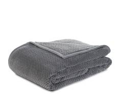 Gözze 40122-90-150200 Coperta, Polyester, Argento, 150 x 200 cm