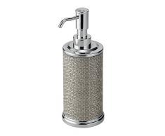 InterDesign Twillo Dosatore sapone bagno | Portasapone liquido design | Complementi arredo bagno di qualitÃ per 354 ml di sapone liquido | Metallo argento