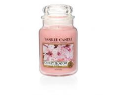 Yankee Candle Candela profumata in giara grande | Fiore di ciliegio | Durata Fino a 150 Ore