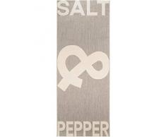 benuta KÃ¼chenlÃ¤ufer Salt & Pepper Grau 80x200 cm | Pflegeleichter Teppich geeignet KÃ¼che und Andere WohnrÃ¤ume Tappeto, Fibra Sintetica, 80 x 200 cm