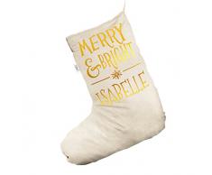 TWISTED ENVY Merry e Luminoso Grande Calza di Natale Sacchetto Regalo