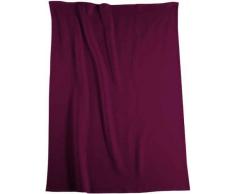 biederlack Soft & Cover Coperta, Materiale Sintetico, Rosso, Singolo, 200x150x1 cm