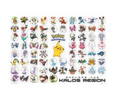 GB eye LTD, Pokemon, Kalos Region, Maxi Poster, 61 x 91,5 cm