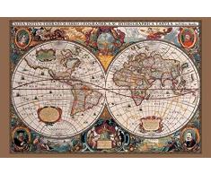 Pyramid International PP31836, Maxi Poster Mappamondo del 1600, 61 x 91,5 cm