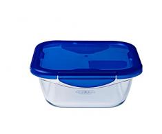 Pyrex Cook e Go Teglia Multiuso Quadrata Con Coperchio