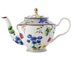 Maxwell & Williams Teas & Cs Teiera Grande con infusore e Design Contessa, Porcellana, Bianco