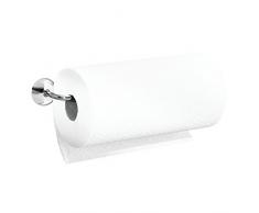 InterDesign Classico Portasciugamani Carta da Muro, Metallo, Argento, 34.5x7.5x0.2 cm