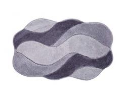 Grund Carmen Tappeto per Il Bagno, Poliacrilico Ultrasoft, Grigio, 70 x 120 cm