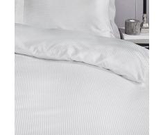 Catherine Lansfield - Lenzuolo matrimoniale con angoli, satinate, letto super king, colore: bianco