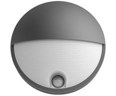 Philips myGarden 1645693P3 Illuminazione da Parete da Esterno Antracite, Bianco LED 6 W