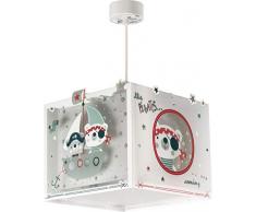 Dalber Pirati Lampada da soffitto 60 W, Multicolore, 210 x 240 x 240
