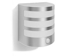 Philips Lighting Calgary Lampada da Parete da Esterni a LED con Sensore di Movimento, Acciaio Inox