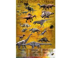 GB eye LTD, Dinosaurs, Chart, Maxi Poster, 61 x 91,5 cm
