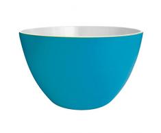 Zak Duo, insalatiera L, diamentro di 28Â cm, Colore Blu e Bianco
