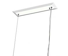 LED PANEL, lampada da parete e soffitto, oltre/Off interruttore farbveraenderlich: 2200Â K/3000Â K/4000Â K, con funzione Memory e indirekter illuminazione, da parete/soffitto e abhaen gemontage possibile, bianco, 150 cm