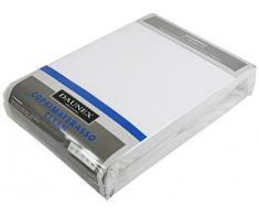 Daunex Clean Coprimaterasso, Cotone/Poliestere/ Poliuretano, Bianco, A Una Piazza e Mezza, 130 x 200 x 2 cm