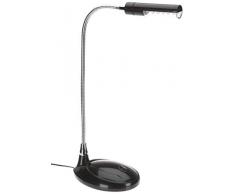 Wofi 890112100000 - Lampada da tavolo, 12 luci, altezza: 40 cm, colore: Nero