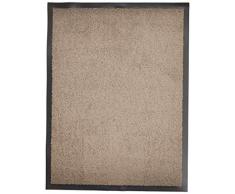 Dandy Colour - Zerbino Assorbente per Interni, 80 x 60 cm, Colore: Tortora
