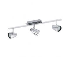 EGLO 93674 travi Spotlight, metallo, GU10, Argento