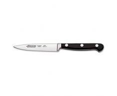 Arcos Serie Clasica - Spelucchino Coltello per sbucciare - Acciaio Inossidabile Forgiato Nitrum 100 mm - Manico Polioxymetilene (Pom) Colore Nero