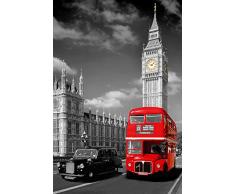 GB Eye London, Piccadilly Bus and Taxi, Maxi Poster, 61x91.5cm