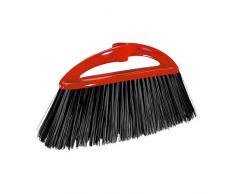 La Piacentina pz. 1 Scopa per Esterni e Interni Flat Rosso 31x4x17cm 0050