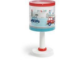 Dalber Polizia Lampada da Tavolo 40 W, Multicolore, 300 x 150 x 150