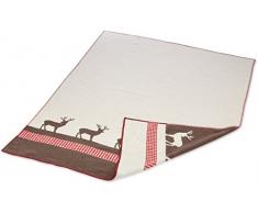 David Fussenegger Coperta arredo Jade Organic 150x200cm Certificazione GOTS (Cotone Coltura Biologica controllata) 3466/60 Naturale