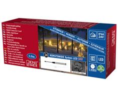 Distributore Sistema Konstsmide LED, 1 ingresso, 2 uscite, cavo morbido nero 4602-007