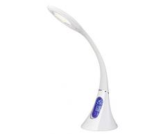 CristalRecord Elipse - Lampada da tavolo LED, 6 W, accensione tattile, 5 intensitÃ , tre tonalitÃ di luce