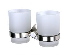 Haceka 25084510 Kosmos Tec, Supporto doppio per portaspazzolino