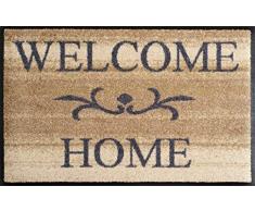 Wash+Dry - Tappeto Welcome Home Beige 50x75, Beige