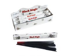 Stamford - Bastoncini di incenso Black Magic, 6 Confezioni da 20 Pezzi