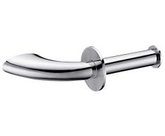 Gedy Maldive Portarotolo WC, Ottone, Cromo, 9.5x23.55x6.5