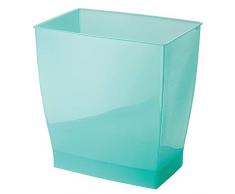 InterDesign, Cestino per Rifiuti, in Plastica, 18 cm x 28,5 cm x 30,5 cm, 11 Litri, Verde (Aruba)