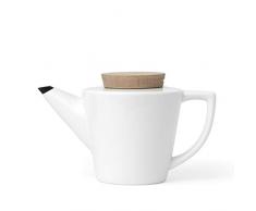 Viva Scandinavia - Teiera in Porcellana con Coperchio e beccuccio antigoccia, 1 l