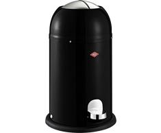 Wesco Kickmaster Pattumiera, Nero, 33 L
