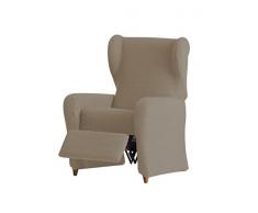 Eysa Italia Dorian Copripoltrona Bielastico Relax, Tela, Beige, 60 a 75 cm