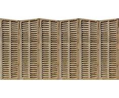 PLAGE 143528 Adesivo per pareti- Testata del Letto. Persiane Veneziana, 60 x 160 cm