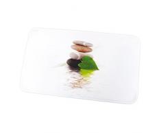 MSV 45 x 75 cm, Lingga Tappetino da bagno in microfibra