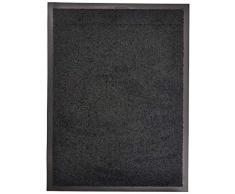 Dandy Colour - Zerbino Assorbente per Interni, 80 x 60 cm, Colore: Nero