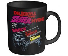 Plastic Head Piano 9 Dr Jekyll And Sister Hyde-Tazza Mug, Colore: Nero