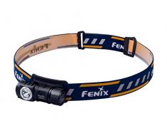Fenix - HM50R Torcia Frontale Ricaricabile da 500 Lumen Con Cassa Centrale In Alluminio Resistente e Impermeabile, Ricarica USB, 4 Livelli Luce