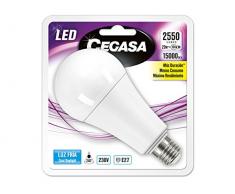 Cegasa Lampadina LED 5000Â K E27, 20Â W, Bianco