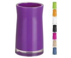 Spirella Sydney 10.11334 Bicchiere Porta spazzolini in Acrilico Colore: Viola